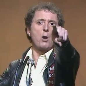 Jasper Carrott pointing