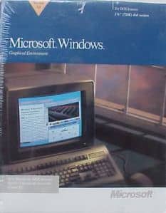 Windows 3.0 retail box