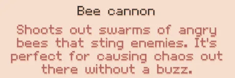 Everholm bee cannon